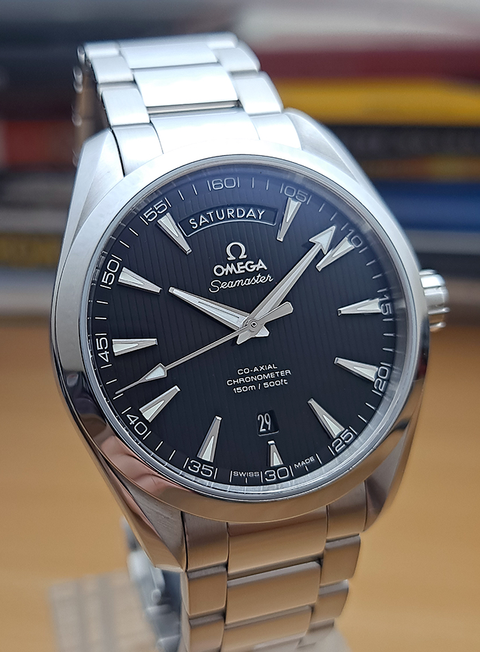 Omega Seamaster Aqua Terra 150M Co-Axial Day-Date Wristwatch Ref. 231.10.42.22.01.001